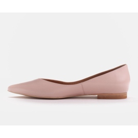 Marco Shoes Ballerinas für Damen mit niedrigen Seiten rosa 2