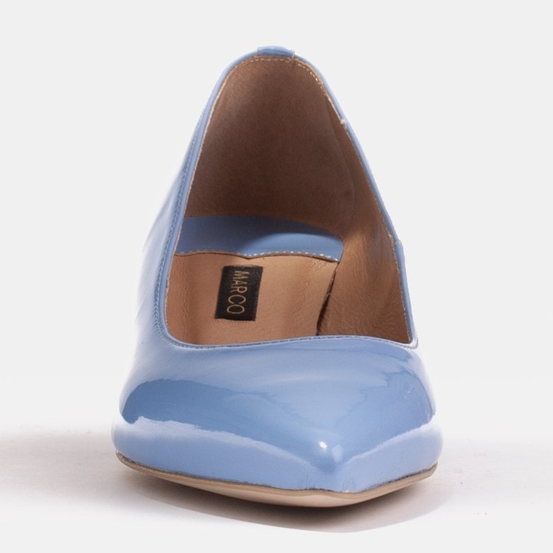 Marco Shoes Elegante Pumps mit niedrigem Absatz blau 1