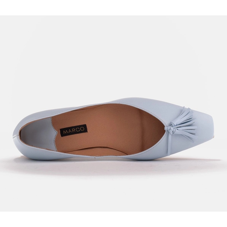 Marco Shoes Ballerinas für Damen mit niedrigen Seiten blau 1