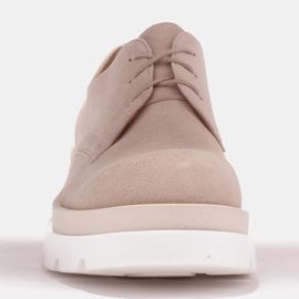 Marco Shoes Angelina Schuhe mit Sohlen in Weiß und Beige 1