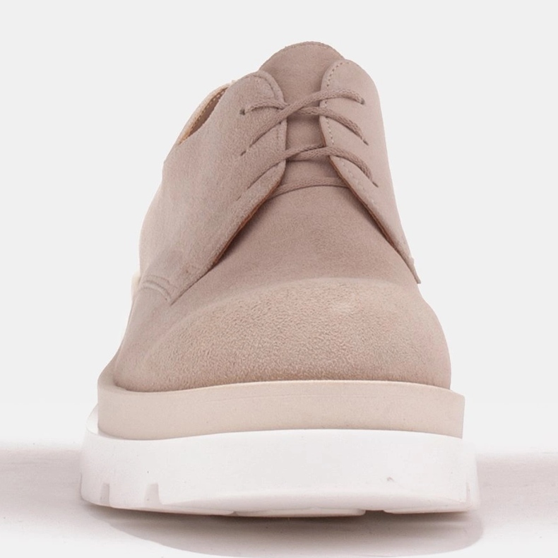 Marco Shoes Angelina Schuhe mit Sohlen in Weiß und Beige 1