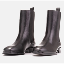 Marco Shoes Sofi Chelsea Boots mit Gummi im Obermaterial schwarz 2