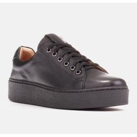 Marco Shoes Sportschuhe mit dickem Boden schwarz 1