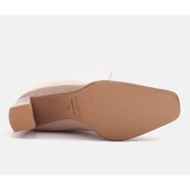 Marco Shoes Stiefel mit Absatz für eine breite Wade beige 4