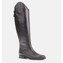 Marco Shoes Stiefel mit Reißverschlüssen und elastischem Gummi schwarz 1