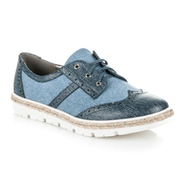 Schnürschuhe KYLIE blau 1