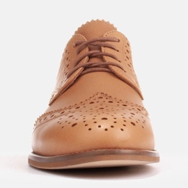 Marco Shoes Schuhe mit dekorativer Perforation braun 2