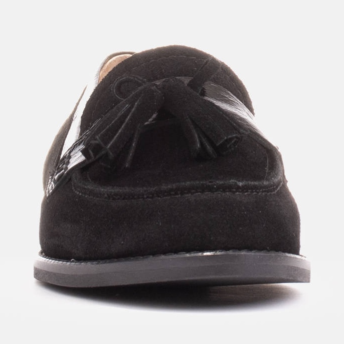 Marco Shoes Loafer mit dekorativen Fransen schwarz 1