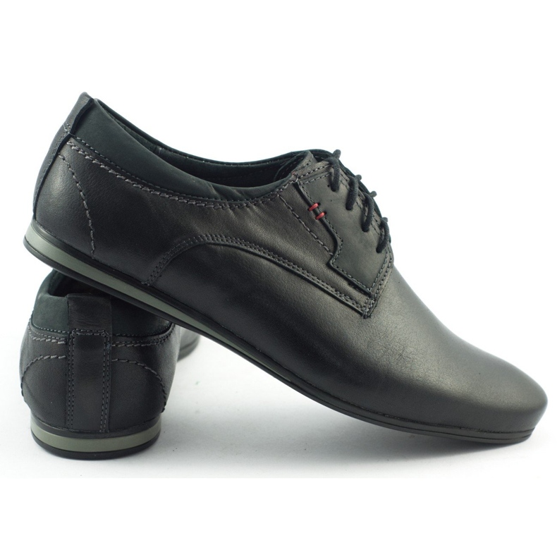 Olivier Elegante Herrenschuhe für Jeans 731 schwarz 2