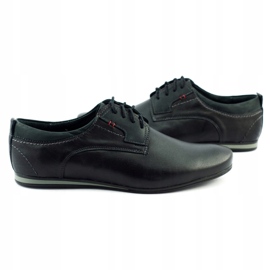 Olivier Elegante Herrenschuhe für Jeans 731 schwarz 3