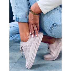 Posten Khaki Sockensneaker für Damen beige 1