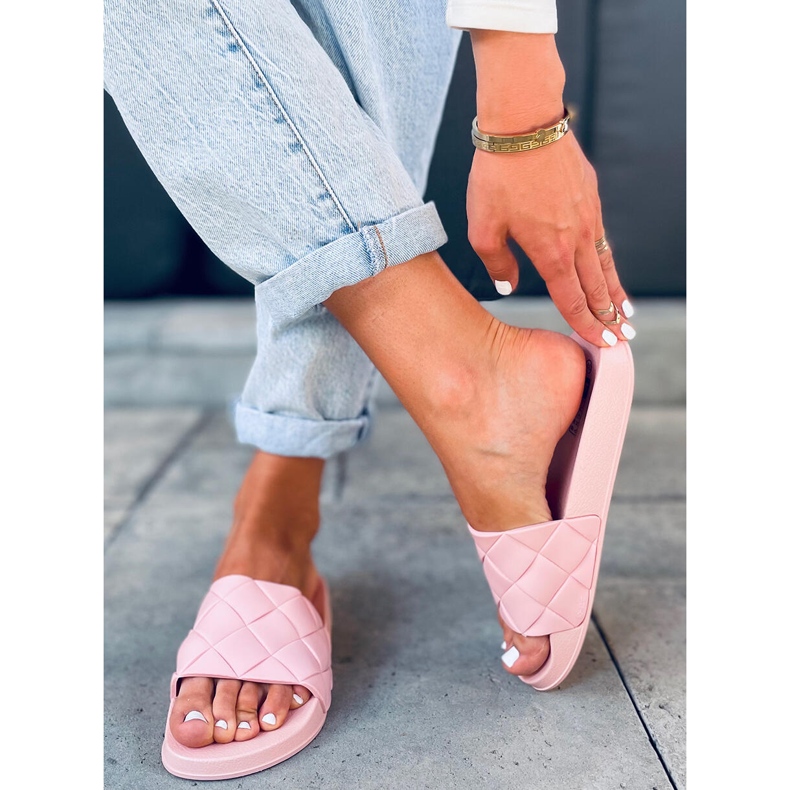 Holen Sie sich rosa Silikon-Hausschuhe 2