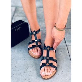 Amari Schwarze Damensandalen 1