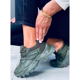 Sportschuhe für Damen von Sana Verde khaki grün 2