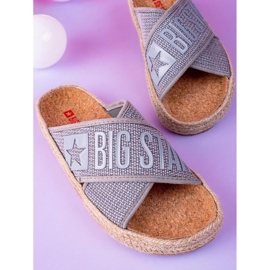 Big Star-Espadrilles grau 2