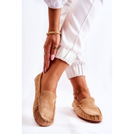 PH1 Damen Wildleder Loafer Dunkelbeige Millare 2