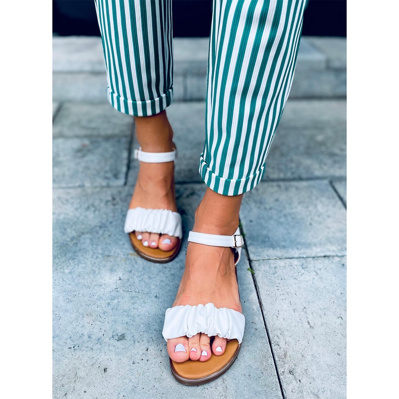 Daisy White Damensandalen weiß 1