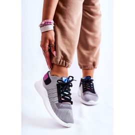 Damen Sportschuhe Slip-on Grau Klayra 1