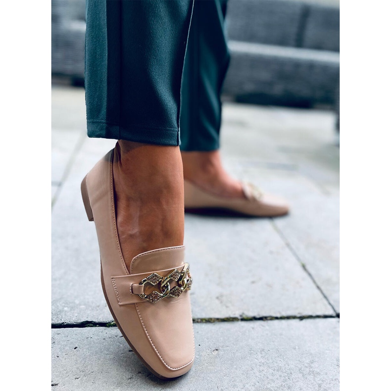 Mallow Khaki Damen-Slipper beige 1