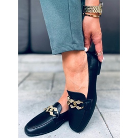 Mallow Black Damen-Slipper schwarz 2