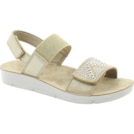 Befado Mädchen-Sandalen Shiny Gold 068Y002 golden 1