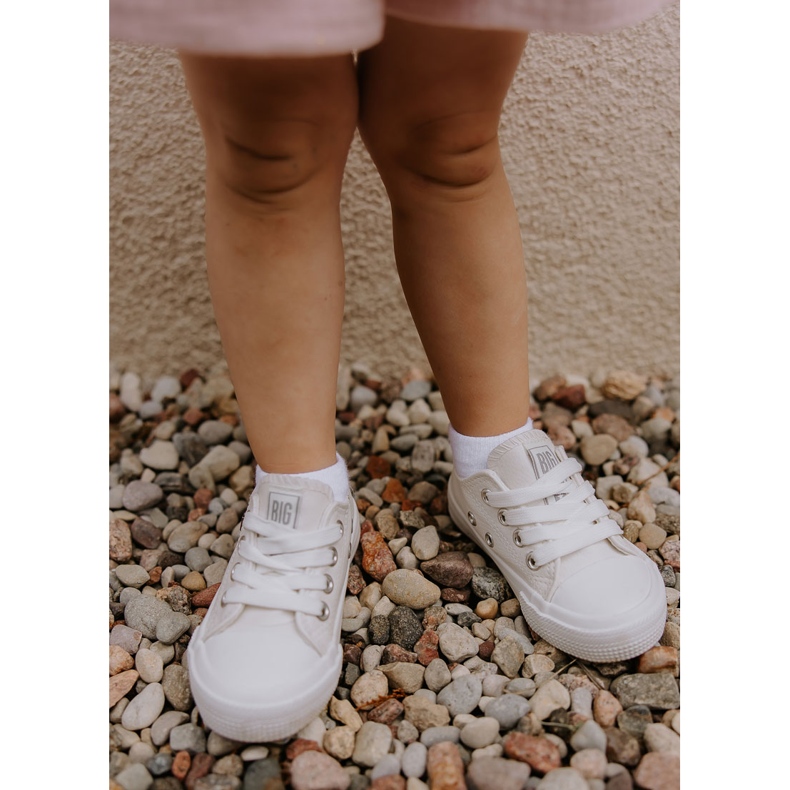 Turnschuhe aus Kunstleder für Kinder Big Star JJ374310 Weiß 1