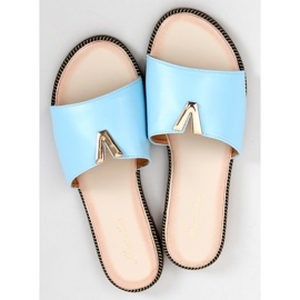 Willow Blue Gesichtshausschuhe für Damen blau 2