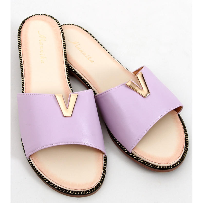 Damengesichtspantoffeln Willow Purple lila 1