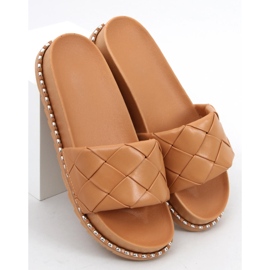 Sunny Khaki Damenhausschuhe beige 2