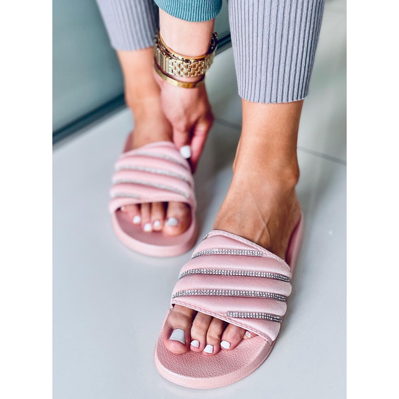 Jaime Pink Damenhausschuhe rosa 1