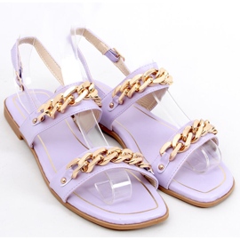 Kettensandalen India Purple lila 2