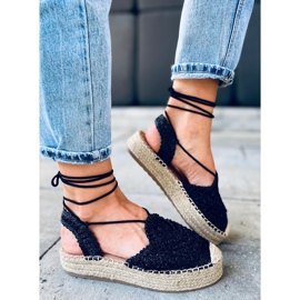 Kalista Black Damen-Espadrilles schwarz 2