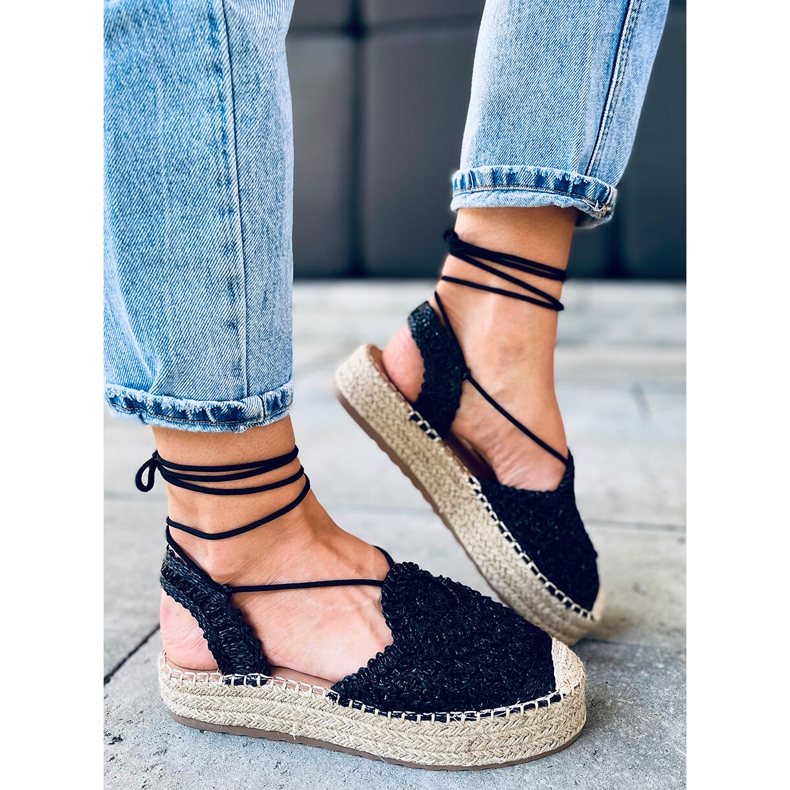 Kalista Black Damen-Espadrilles schwarz 2