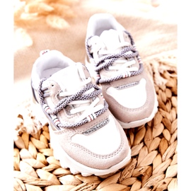 FR1 Kinder Sportschuhe Sneakers Weiß Rommie mehrfarbig 2