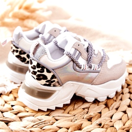 FR1 Kinder Sportschuhe Sneakers Weiß Rommie mehrfarbig 3