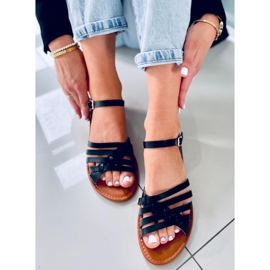 Spokey Schwarze Damensandalen 2