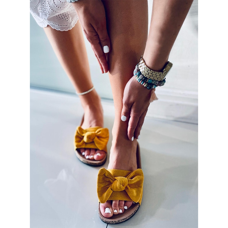 Kiara Gelbe Korkhausschuhe 2