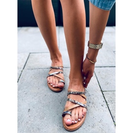 Nigella Beige Damenhausschuhe 1