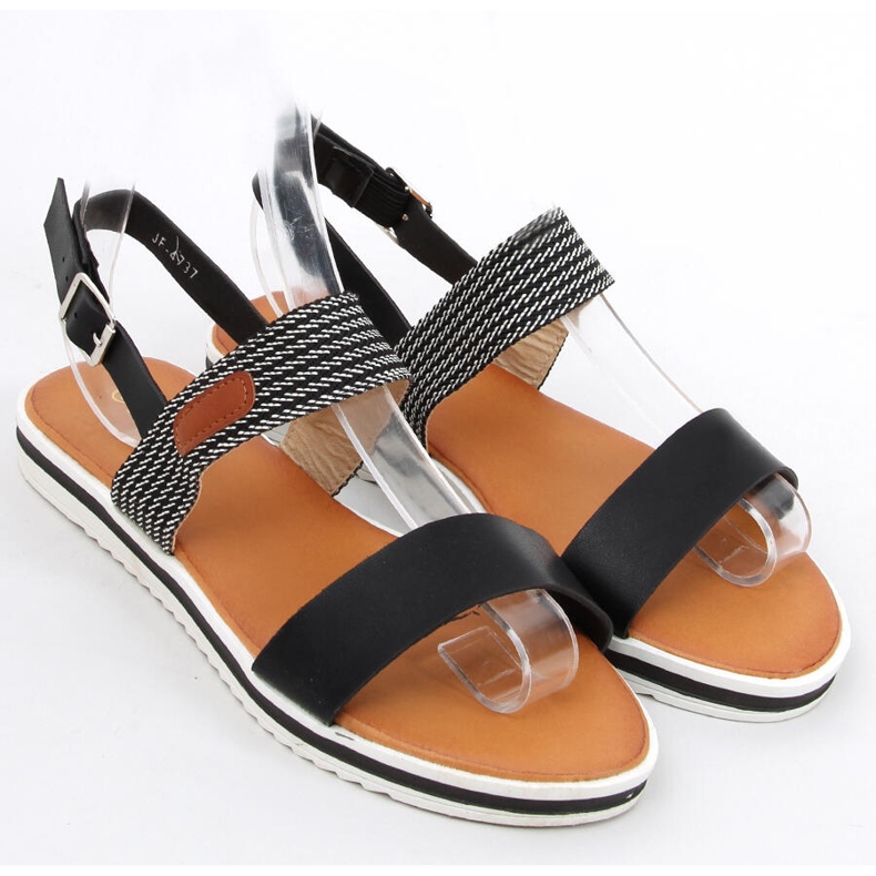 BM Tracy Schwarze Damensandalen 1