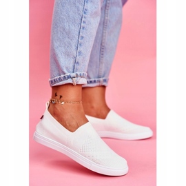 Weiße Sneakers für Damen Slip-On Sneakers Big Star FF274A608 2