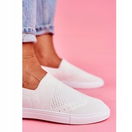 Weiße Sneakers für Damen Slip-On Sneakers Big Star FF274A608 4