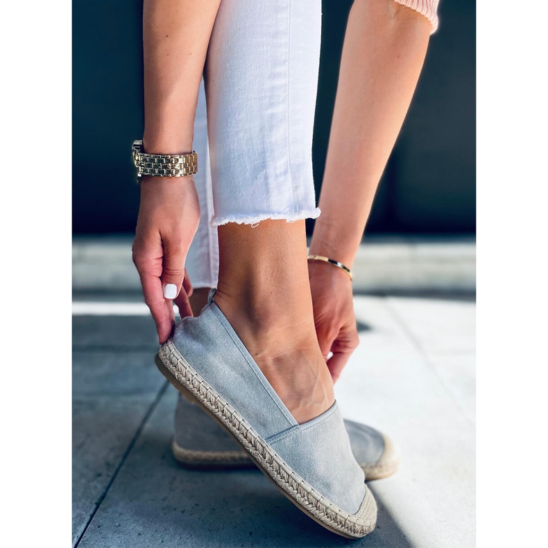 Sotera Gris Damen-Espadrilles grau 1