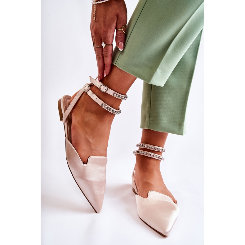 WS1 Damensandalen mit Zehen in Beige Amisha 1