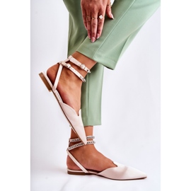 WS1 Damensandalen mit Zehen in Beige Amisha 2