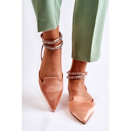 WS1 Damensandalen mit Spitze in Pink Amisha Spitz rosa 1