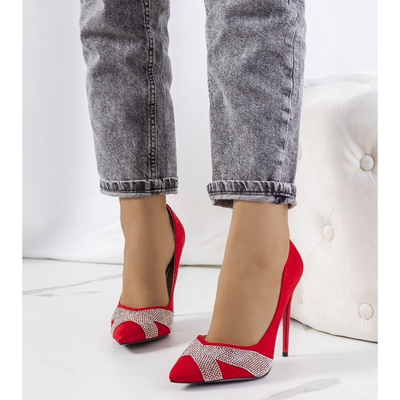 BM Stevens rote High Heels 1