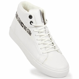 Weiße High-Top-Sneaker Big Star EE274356 1