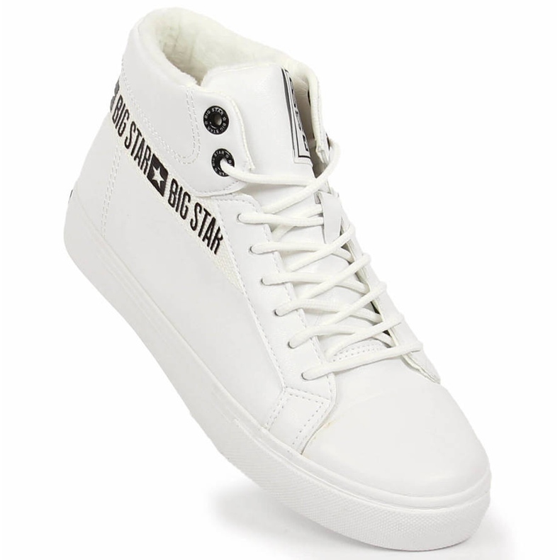 Weiße High-Top-Sneaker Big Star EE274356 1