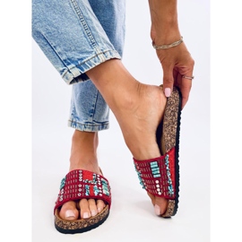 Taida Rote Korkhausschuhe 2