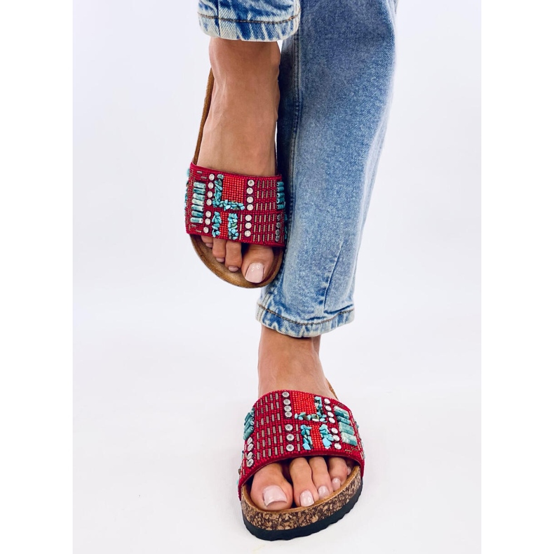 Taida Rote Korkhausschuhe 1